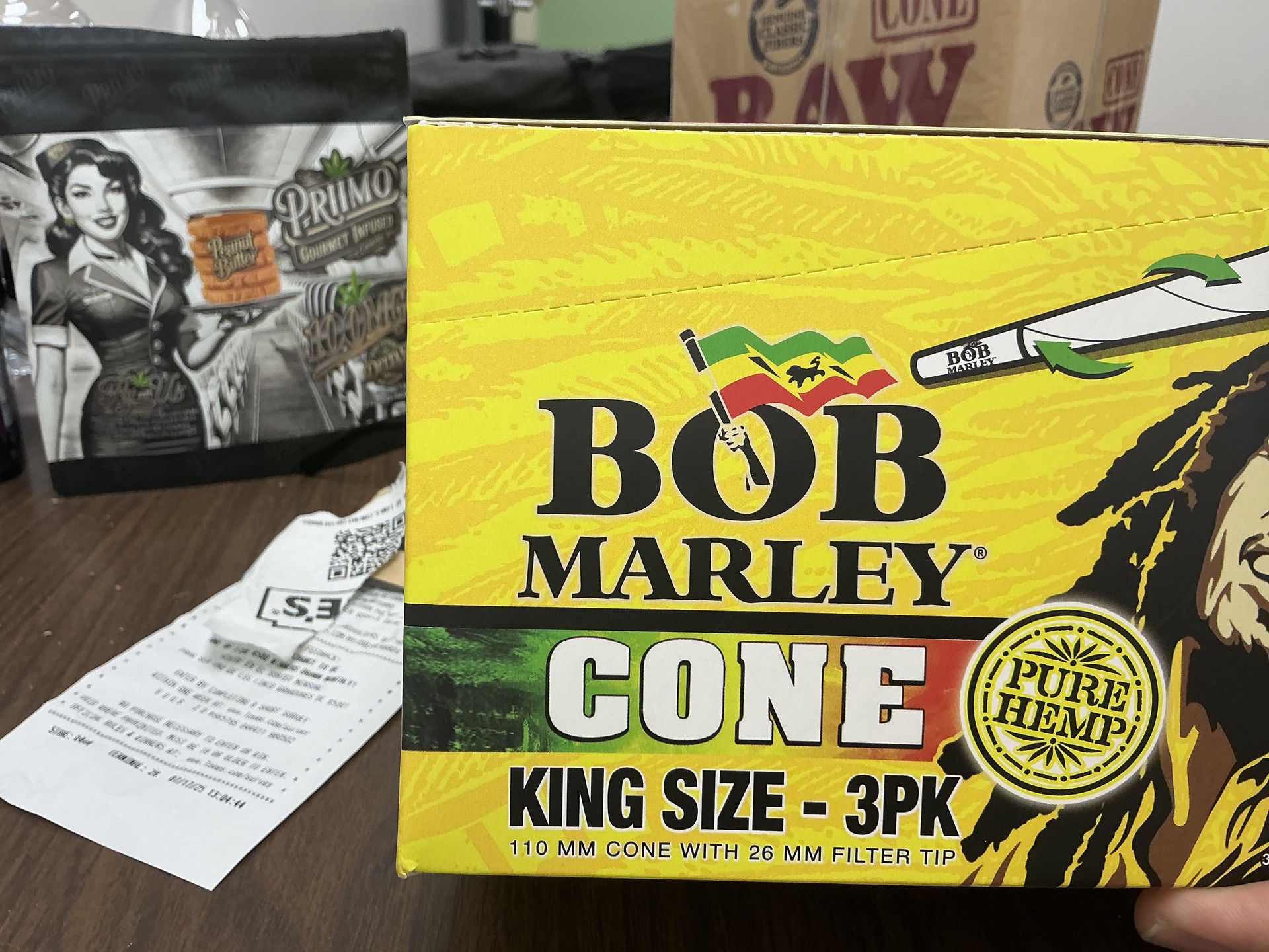 Bob Marley Cone King Size 3 pack